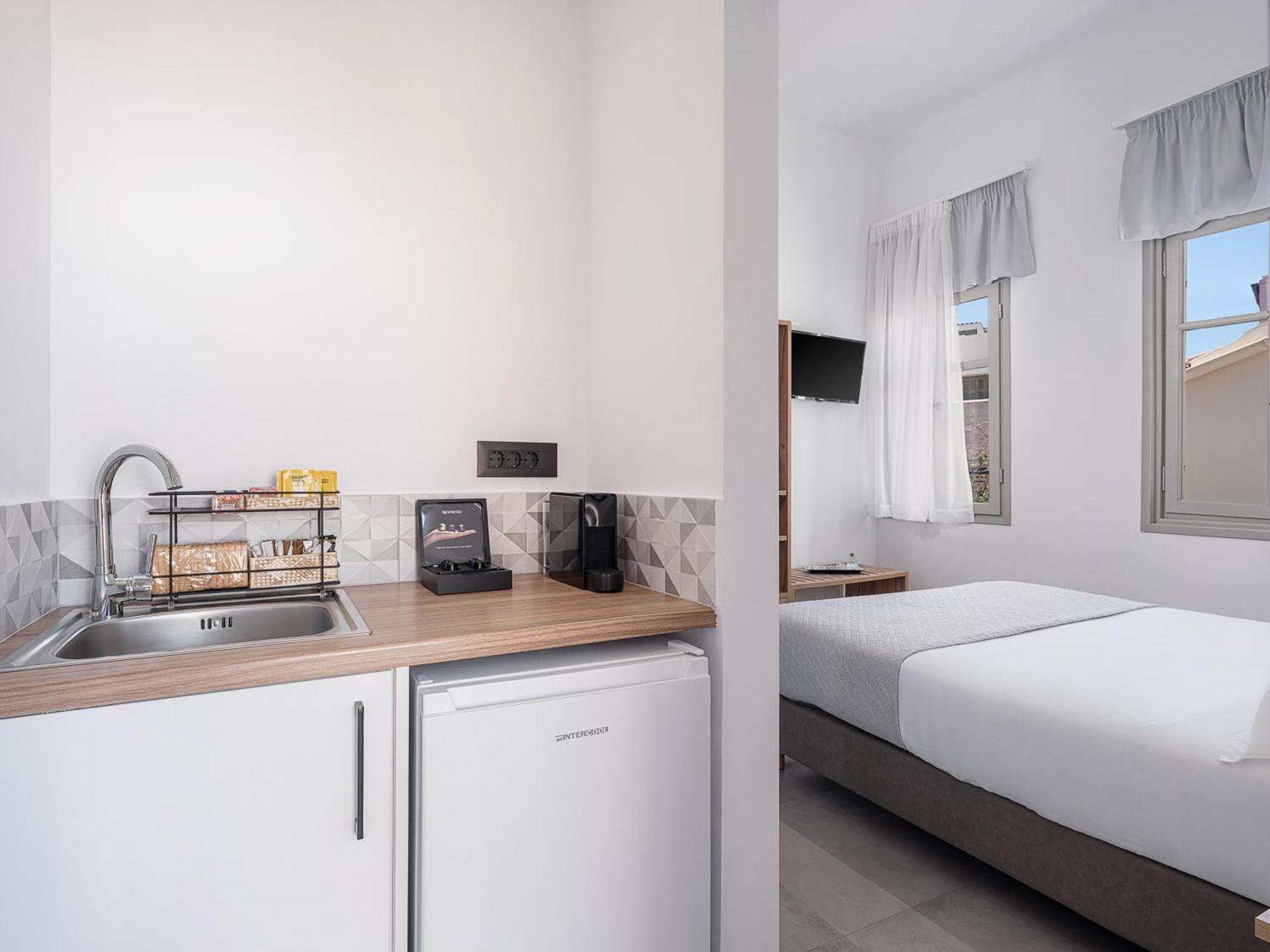 Porto Vecchio Hotel Hriszí Aktí Haniá Kültér fotó