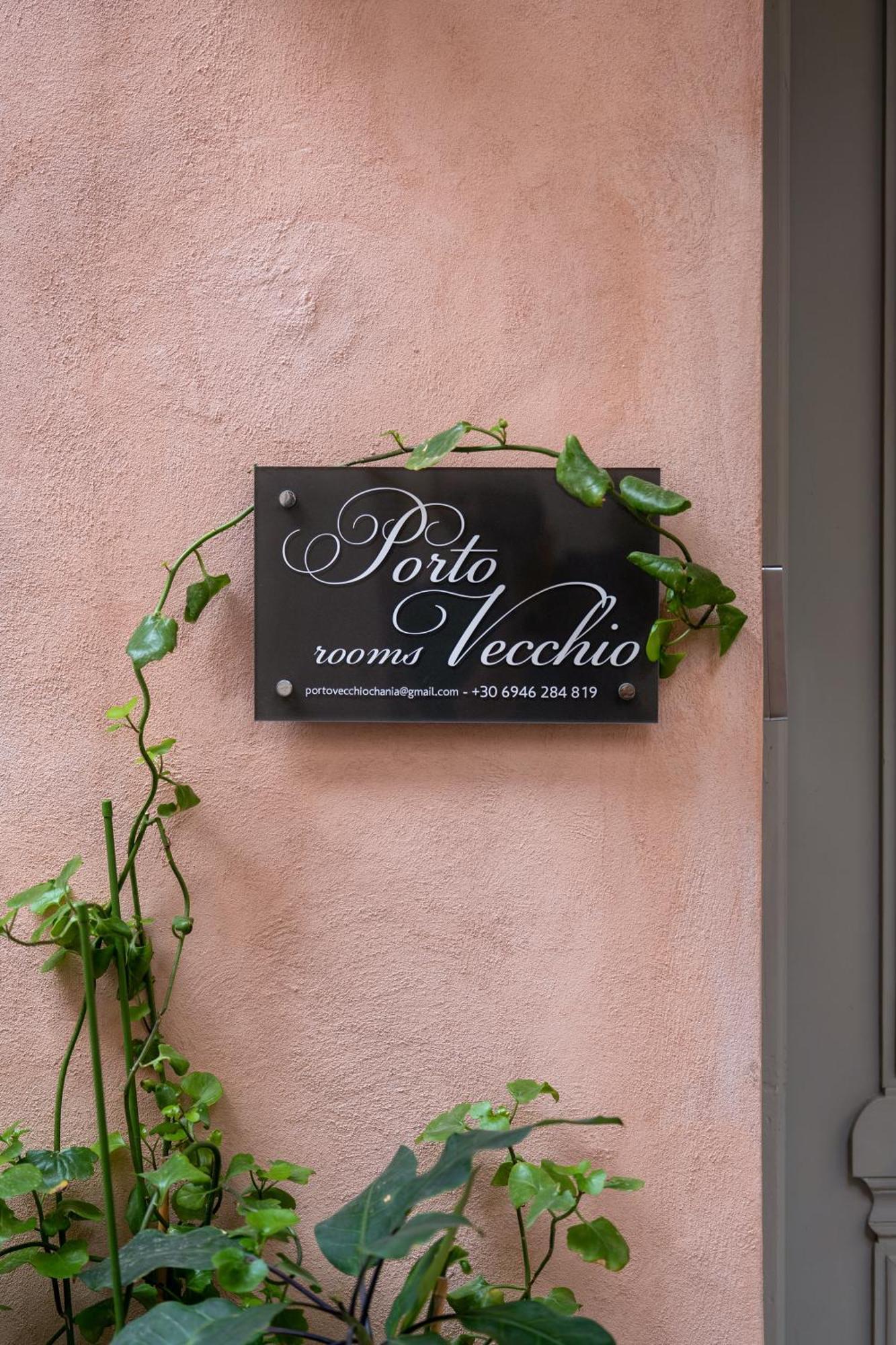 Porto Vecchio Hotel Hriszí Aktí Haniá Kültér fotó