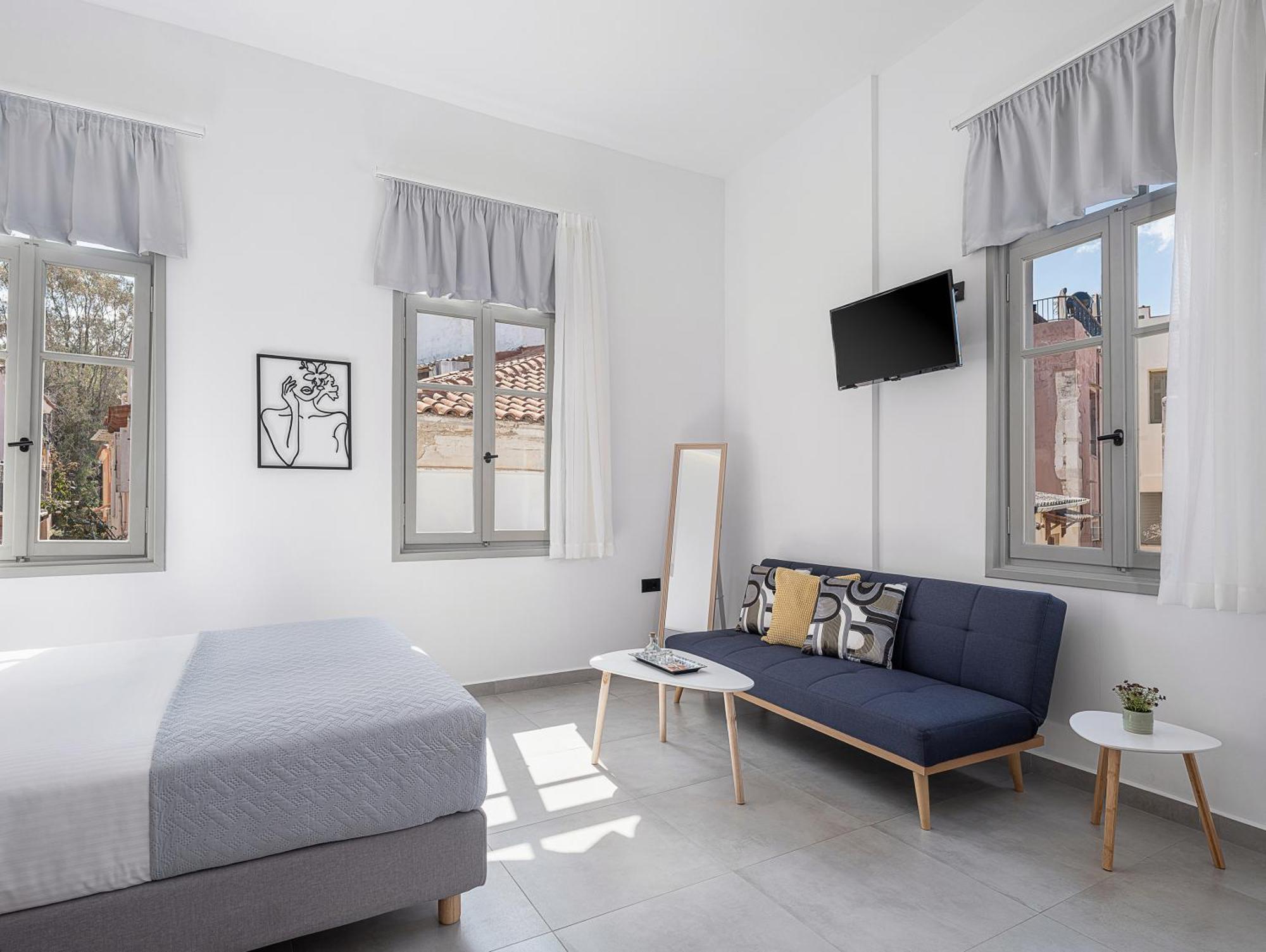 Porto Vecchio Hotel Hriszí Aktí Haniá Kültér fotó