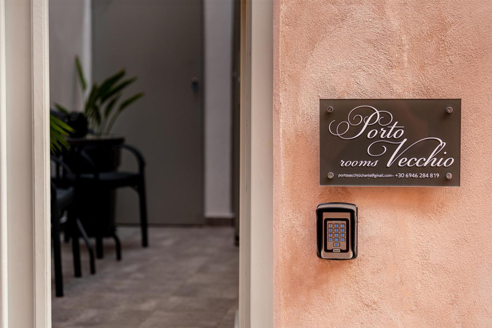 Porto Vecchio Hotel Hriszí Aktí Haniá Kültér fotó